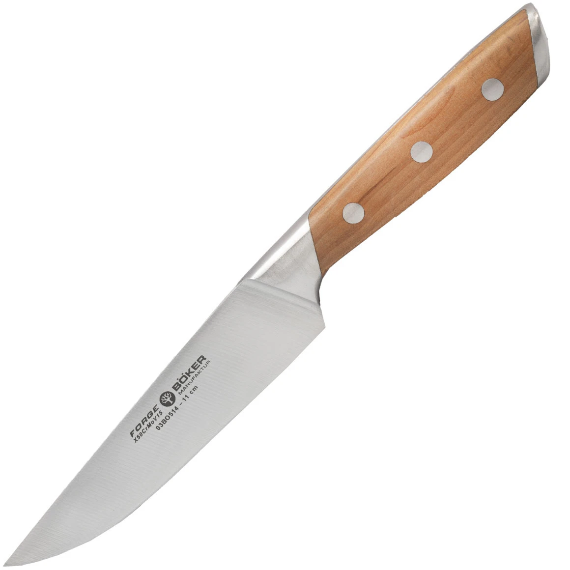 Böker Manufaktur 03BO514 Forge Wood Universalmesser 11 Cm 1 Böker Manufaktur 03BO514 Forge Wood Universalmesser 11 Cm