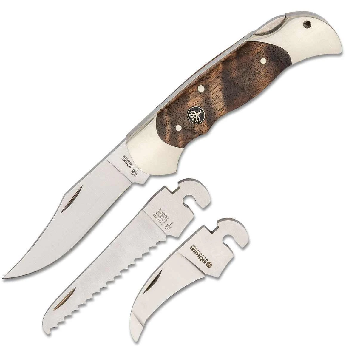 BÖKER OPTIMA SET II WALNUSS 113119 1 BÖKER OPTIMA SET II WALNUSS 113119