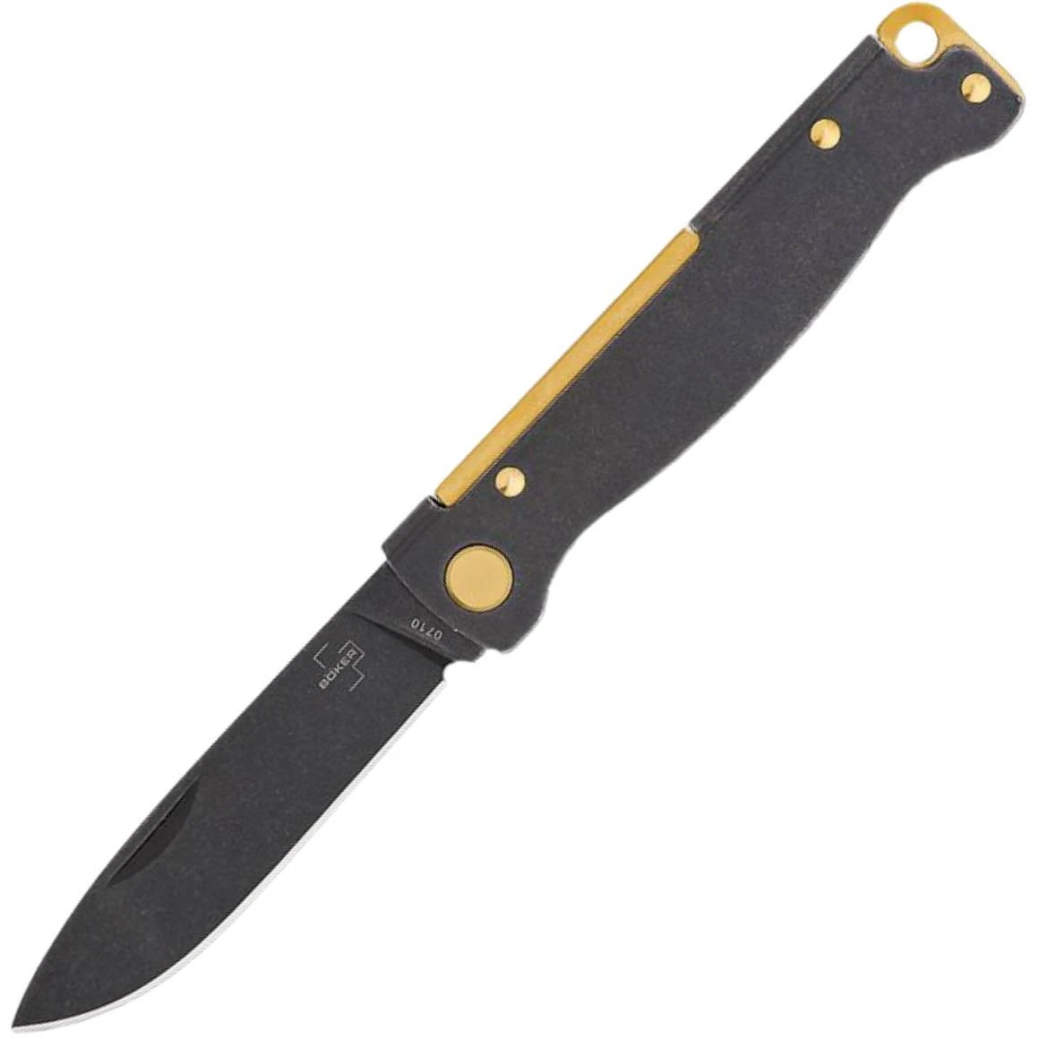 Boker Plus ATLAS BLACK STONEWASH BRASS 01BO859 1 Boker Plus ATLAS BLACK STONEWASH BRASS 01BO859