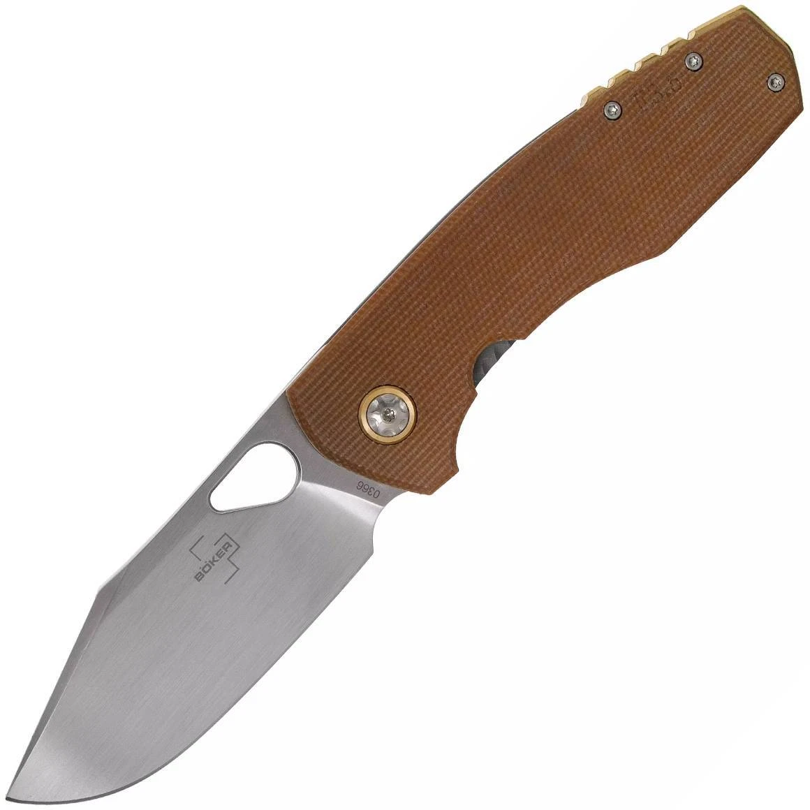 Böker Plus 01BO338 F3,5 Micarta Braun 1 Böker Plus 01BO338 F3,5 Micarta Braun