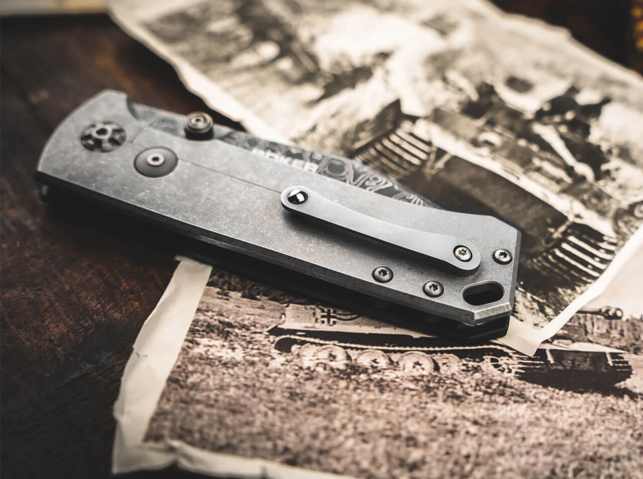 Böker Manufaktur Solingen 111103DAM Tiger-Damascus 9 Böker Manufaktur Solingen 111103DAM Tiger-Damascus – Bild 9