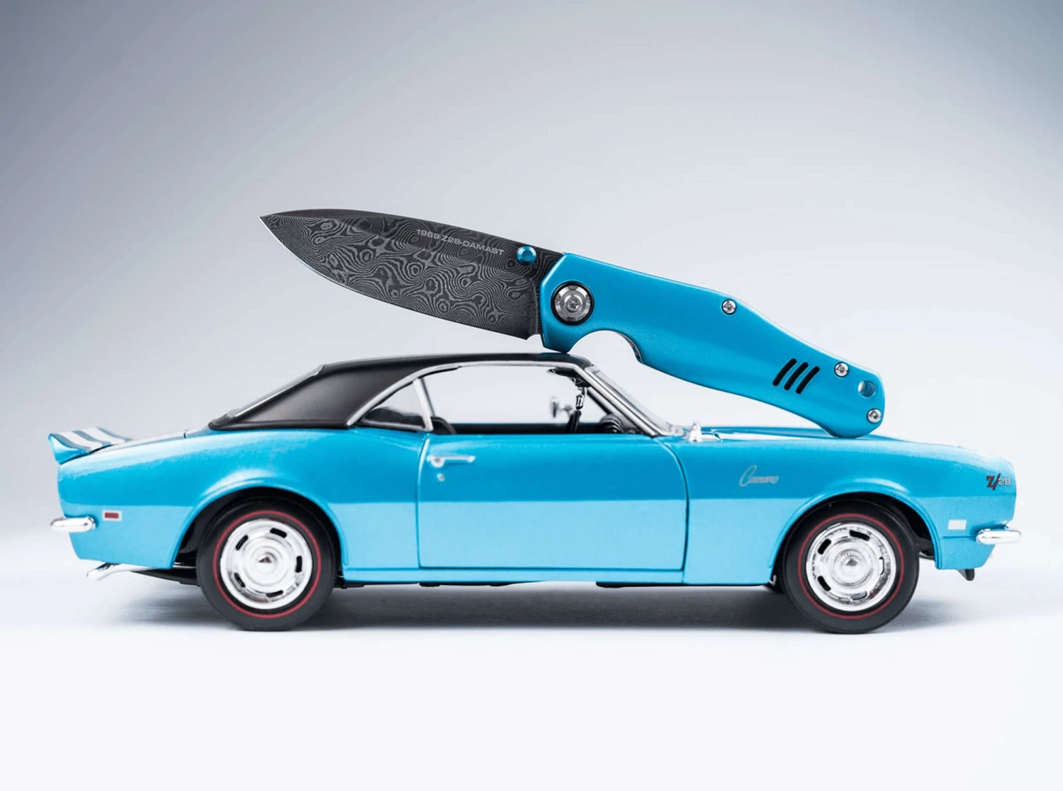 Boker Manufaktur Solingen AMERICAN MUSCLE CAR DAMAST 111101DAM 3 Boker Manufaktur Solingen AMERICAN MUSCLE CAR DAMAST 111101DAM – Bild 3