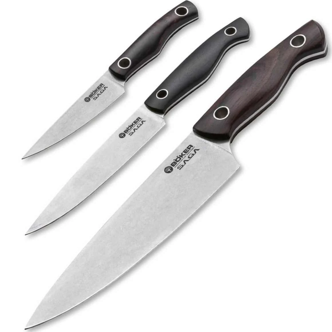 Böker Manufaktur 130368SET Saga Set 3 St. 1 Böker Manufaktur 130368SET Saga Set 3 St.